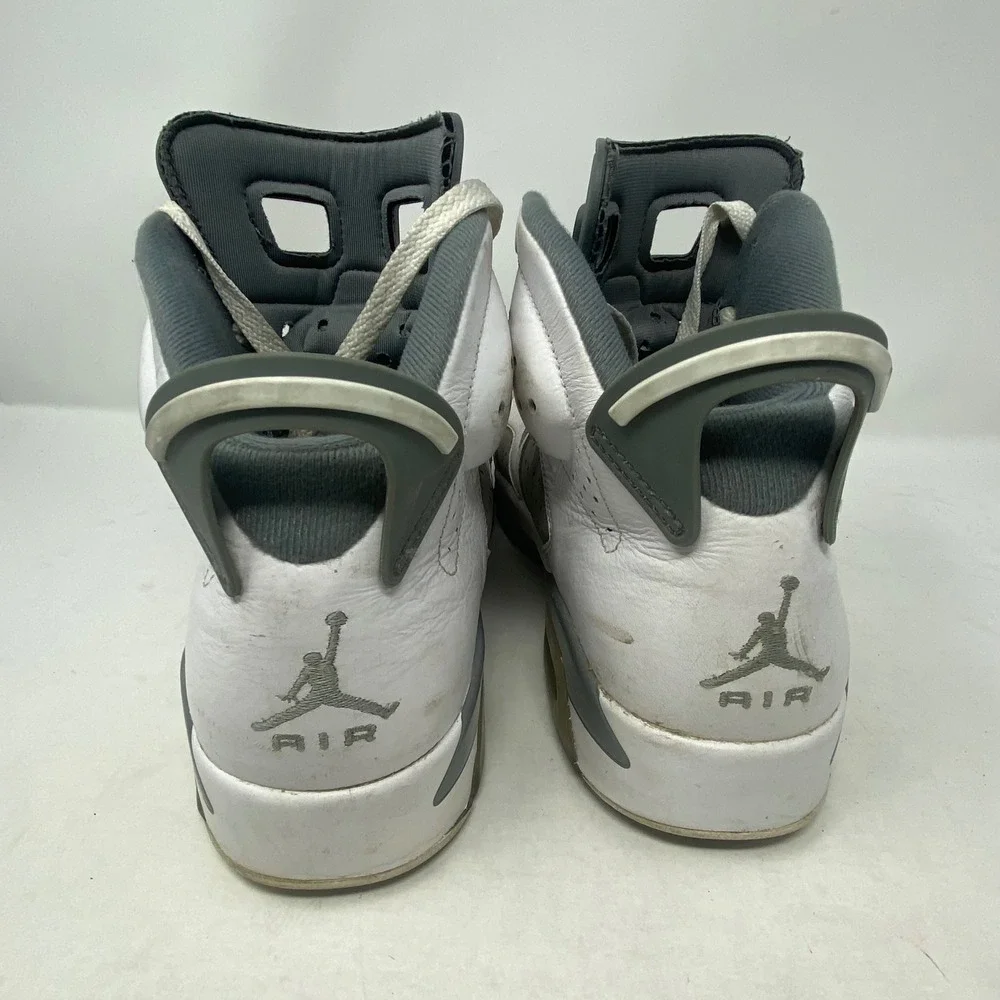 Jordan 6 Retro Cool Grey White Medium Grey CT8529-100 Mens Size 10